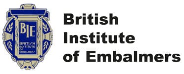 British Institute of Embalmers logo with text - Simple Cremation Ireland